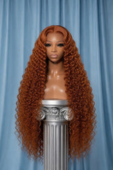 350 Ginger Deep Wave - Transparent Lace