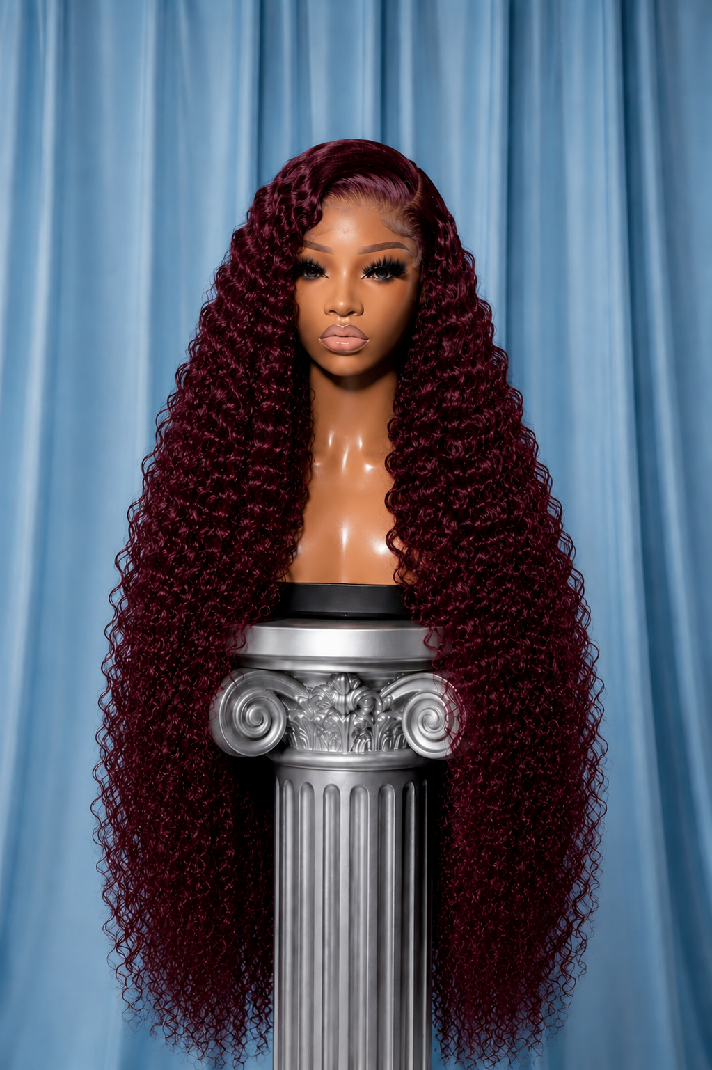 99J Italian Curly - Transparent Lace
