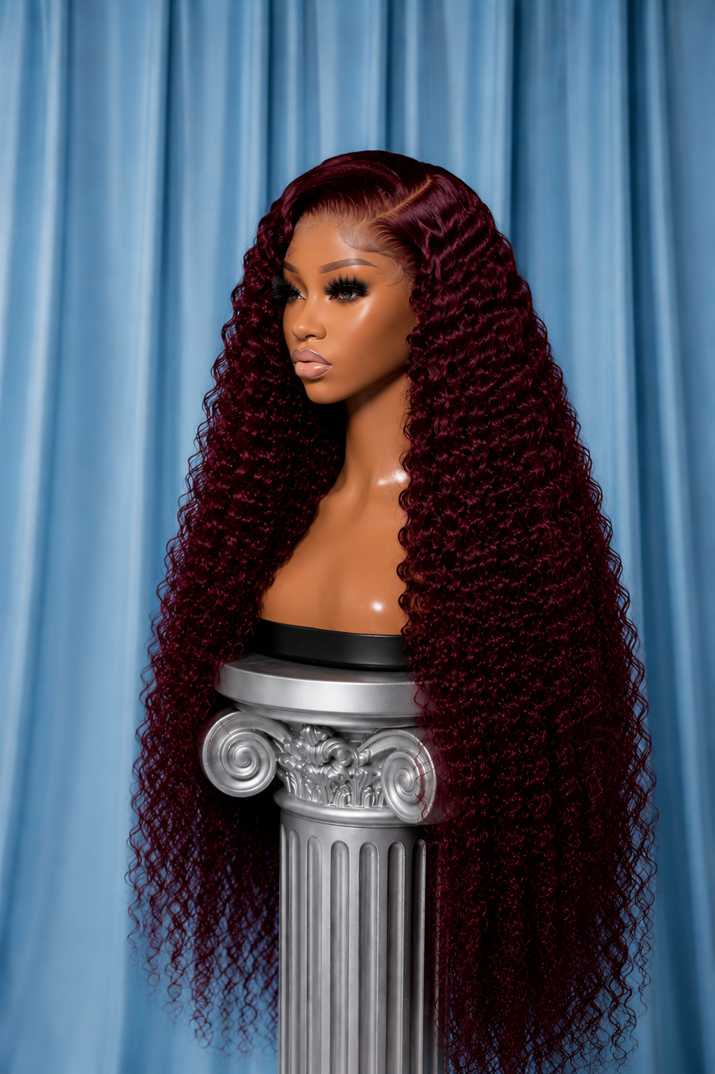 99J Italian Curly - Transparent Lace