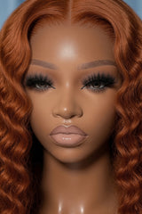 350 Ginger Deep Wave - Transparent Lace