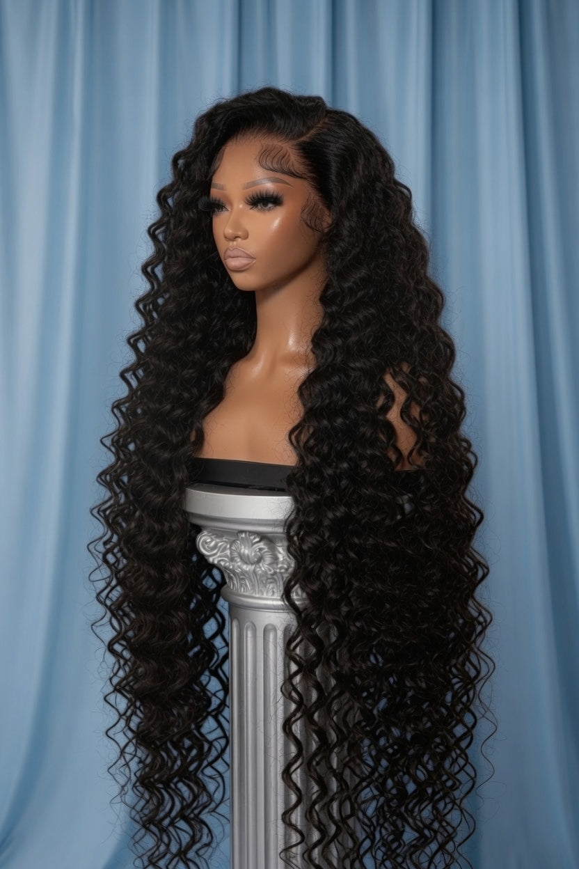 Premium Natural HD Lace 13x6 Burmese Curly